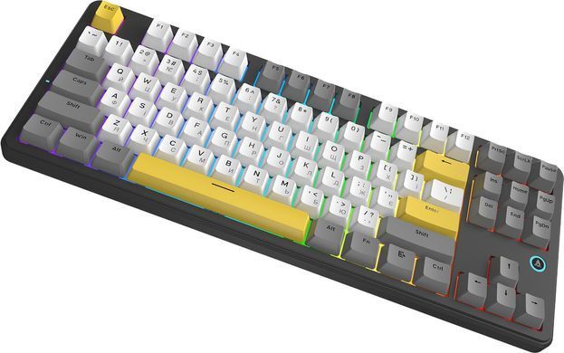 Клавіатура Ajazz AK870 V2 Flying Fish Switch Black USB-C (AK870-V2-FF-BGY) [618097]