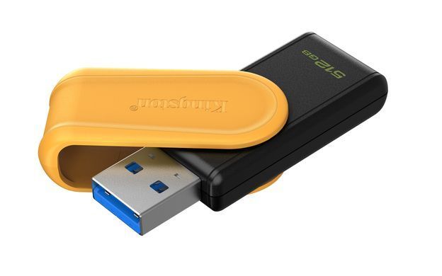 Флеш-накопичувач USB3.2 512GB Kingston DataTraveler Exodia S Black/Yellow (DTXS/512GB) [607503]