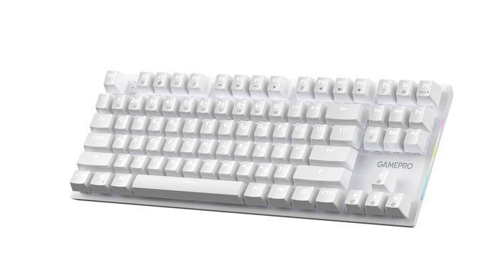 Клавіатура GamePro Genesis Joker Outemu Red Swithes USB White (MK124W) [615504]