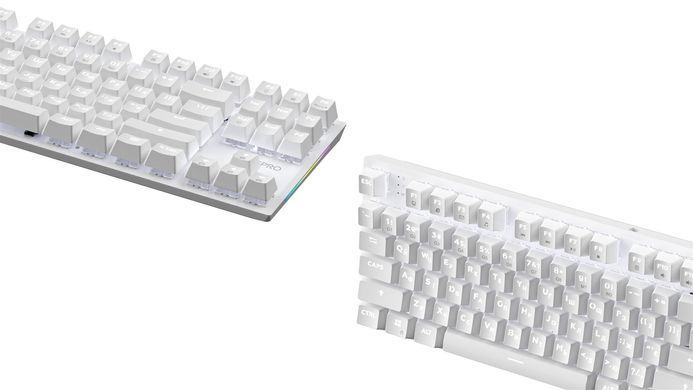 Клавіатура GamePro Genesis Joker Outemu Red Swithes USB White (MK124W) [615504]