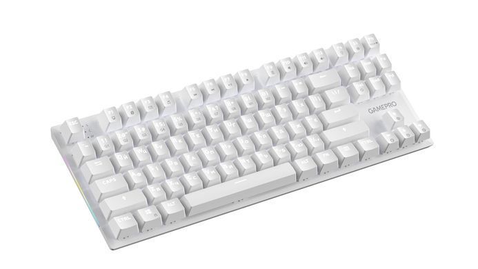 Клавіатура GamePro Genesis Joker Outemu Red Swithes USB White (MK124W) [615504]