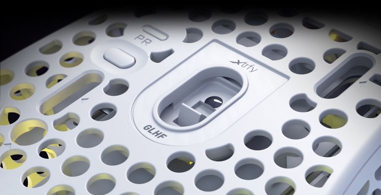 Миша Xtrfy M4, WL/USB-A, RGB, білий (M4W-RGB-WHITE) [104150]