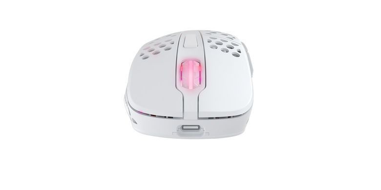 Миша Xtrfy M4, WL/USB-A, RGB, білий (M4W-RGB-WHITE) [104150]