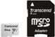 Карта пам'яті Transcend microSD 64GB C10 UHS-I R100/W20MB/s + SD (TS64GUSD300S-A) [108894], фото 1