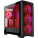 Корпус Modecom VOLCANO EXPANSE S ARGB 4x140mm fans MIDI USB 3.0x2+TYPE-C BLACK без БЖ ATX (AT-EXPANSE-SG-10-000000) [402983], фото 1