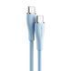 Кабель Vention USB 2.0 C Male to C Male 5A Cable 1.5M Light Blue Silicone Type (TAWSG) [802430], фото 1