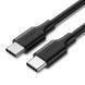 Кабель UGREEN US286 USB-C 2.0 M/M Cable 2m (Black) (UGR-10306) [803339], фото 1
