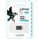 Флеш-накопичувач Wibrand USB 2.0 Hawk 32Gb Black (WI2.0/HA32M1B) [802924], фото 2