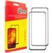 Захисне скло Dengos для Xiaomi Redmi 13 4G Black Full Glue (DG-TG2P-41) [600736], фото 2