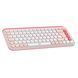 Клавiатура бездротова Logitech Pop Icon Keys Rose (920-013073) [606039], фото 2