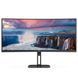 Монітор TFT 34" AOC, WQHD, VA, 100Гц, 1 мс, вигнутий, HDMI, DP, USB-C, USB-hub, колонки, чорний (CU34V5C/BK) [402042], фото 1