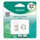 Флеш-накопичувач USB 32GB Apacer AH111 Silver/Crystal (AP32GAH111CR-1) [607067], фото 4