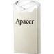 Флеш-накопичувач USB 32GB Apacer AH111 Silver/Crystal (AP32GAH111CR-1) [607067], фото 2