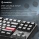 Клавіатура бездротова GamePro Asgard Ragnar Keychron Super Red Switch Black (MK285BK) [616005], фото 12