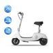 Електросамокат з сидінням OKAI Ceetle PRO EA10C White 10', 350(900)W, 25Km/h, 10.4Ah, 55Km, 20%, NFC, App.29kg (EA10C-W) [800006], фото 15
