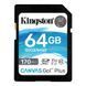 Карта пам`ятi SDXC 64GB UHS-I/U3 Class 10 Kingston Canvas Go! Plus R170/W70MB/s (SDG3/64GB) [610281], фото 1