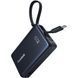 Зовнішній акумулятор Baseus PicoGo Digital Display Power Bank 10000mAh 45W Cosmic Black (P10076803123-00) [806194], фото 4