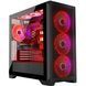 Корпус Modecom VOLCANO EXPANSE S ARGB 4x140mm fans MIDI USB 3.0x2+TYPE-C BLACK без БЖ ATX (AT-EXPANSE-SG-10-000000) [402983], фото 13