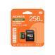 Карта пам'яті microSDXC (UHS-1 U3) A-DATA SPEED PLUS 256Gb Class 10 V30 A2 (R-180Mb/s W160Mb/s) (adapter SD) (UD256GUI3V30A2SP-RA1) [806445], фото 2