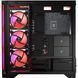 Корпус Modecom VOLCANO EXPANSE S ARGB 4x140mm fans MIDI USB 3.0x2+TYPE-C BLACK без БЖ ATX (AT-EXPANSE-SG-10-000000) [402983], фото 14