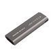 Зовнішня кишеня Maxxter M.2 NVMe PCIe, USB 3.1 Type-C Gen2, Metal, Black (EHDE-2280S-02) [620076], фото 2