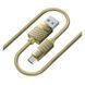 Кабель Luxe Cube Premium USB - micro USB (M/M), 1 м, золотистий (8889986489885) [603788], фото 4