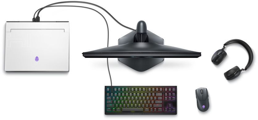 Клавіатура Dell Alienware Tenkeyless Gaming Keyboard - AW420K - Black (545-BBDY) [111231]