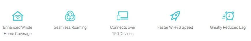 Система WiFi-Mesh TP-LINK Deco X20 AX1800, 1xGE LAN, 1xGE WAN, 3мод (DECO-X20-3-PACK) [104520]