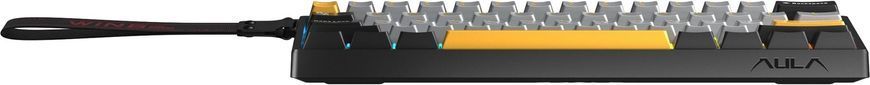 Клавіатура Aula WIN68 HE Max Magnetic Switch Black/Grey/Yellow (6978080504036) [606096]