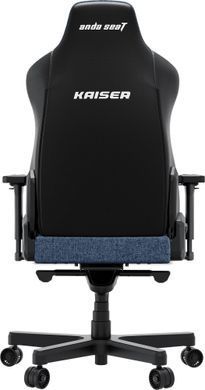Крісло для геймерів Anda Seat Kaiser 3E XL Dark Blue Fabric (AD23YC-XL-09-S-CF-S01) [614537]