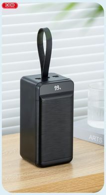 Портативний зарядний пристрій XO PR157 - 40000 mAh 3-Input PD20W + QC22.5W with light Black (PR157_Black) [201933]