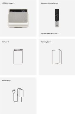 Портативний проектор XGiMi Horizon S Max (XM13Q) [610229]