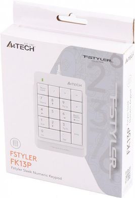 Цифровий клавiатурний блок A4Tech FK13P White (FK13P (White)) [605900]
