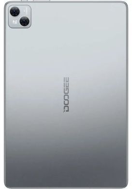 Планшет Doogee T10 10.1" 8ГБ, 128ГБ, LTE, 8300мА&bull;г, Android, срібний (6924351632175) [113610]