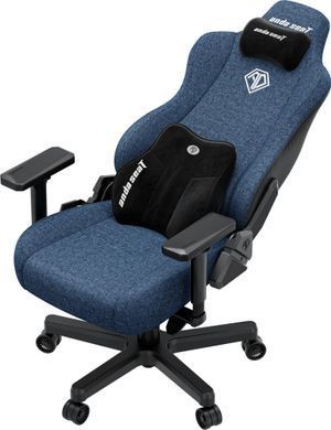 Крісло для геймерів Anda Seat Kaiser 3E XL Dark Blue Fabric (AD23YC-XL-09-S-CF-S01) [614537]