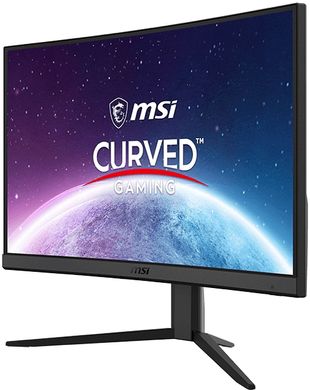 MSI Монітор 23.6" G24C4-E2 2xHDMI, DP, Audio, VA, 180Hz, 1ms, sRGB 112%, CURVED, AdaptiveSync (9S6-3BA01T-067)