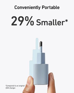 Мережевий зарядний пристрій Anker PowerPort 511 Nano IV - 30W USB-C Black (A2337G11) [201903]