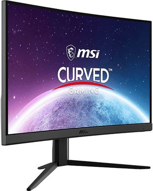 MSI Монітор 23.6" G24C4-E2 2xHDMI, DP, Audio, VA, 180Hz, 1ms, sRGB 112%, CURVED, AdaptiveSync (9S6-3BA01T-067)