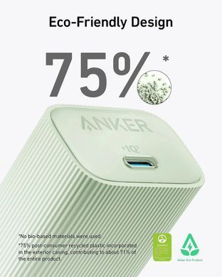 Мережевий зарядний пристрій Anker PowerPort 511 Nano IV - 30W USB-C Black (A2337G11) [201903]