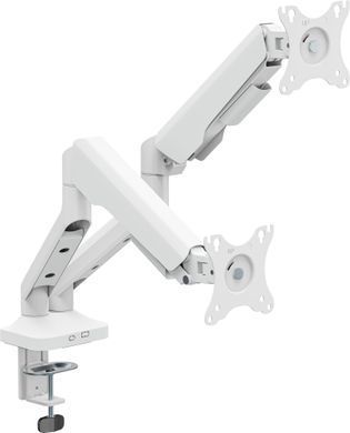 Кріплення настільне для двох моніторів OfficePro 17-35" White (MA442W) [617851]