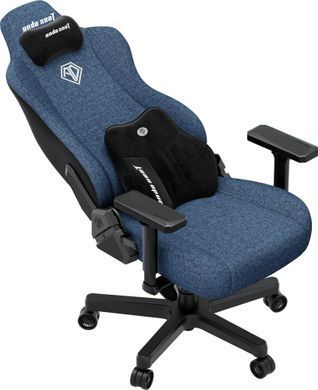 Крісло для геймерів Anda Seat Kaiser 3E XL Dark Blue Fabric (AD23YC-XL-09-S-CF-S01) [614537]