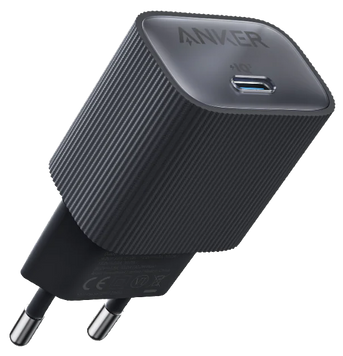 Мережевий зарядний пристрій Anker PowerPort 511 Nano IV - 30W USB-C Black (A2337G11) [201903]