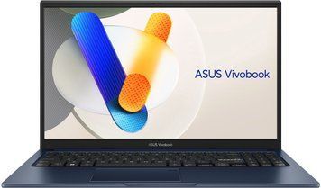 Ноутбук ASUS Vivobook 15 15.6"FHD IPS/i5-1235U/16/1TB SSD/Intel Iris Xe/DOS/Quiet Blue (X1504ZA-BQ359) [40242]