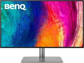 Монітор TFT 32" BenQ PD3225U, IPS, 4K, HDMI, DP, USB-C, USB hub, HAS, Pivot, темно-сірий (9H.LLYLA.RBE) [406172]
