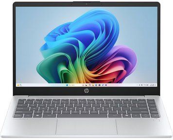 Ноутбук HP OmniBook 3 14-ha0003ua 14" FHD AG, AMD AI 5 340, 16GB, F512GB, UMA, Win11, сріблястий (BV5U2EA) [110547]