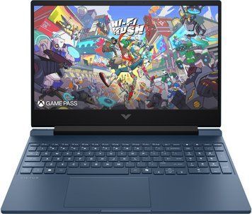 Ноутбук HP Victus 15-fb3085ua 15.6" FHD IPS,300n/Ryzen 5-8645HS (5.0)/16Gb/SSD512Gb/RTX 3050,6GB/DOS/Синій (D16DMEA) [404678]