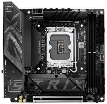Материнcька плата ASUS ROG STRIX B860-I GAMING WIFI s1851 B860 2xDDR5 M.2 DP HDMI USB Type-C Wi-Fi BT mITX (90MB1JB0-M0EAY0) [109180]