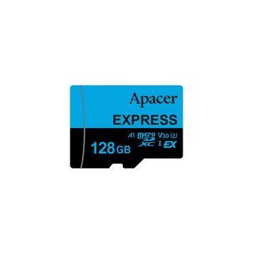 Карта пам'яті microSDXC (UHS-1 U3) Apacer Express 128Gb class 10 V30 A1 Read/Write:810/700 MB/sec (Compatible with Nintendo Switch 2) (AP128GMCEXG3X17-RA) [803629]