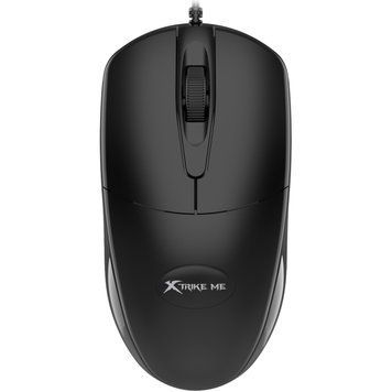 Мишка XTRIKE ME, USB, 1200dpi., 3кн., чорна (GM-115) [403806]