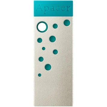 Флеш-накопичувач USB2.0 32GB Apacer AH11J Turquoise Green (AP32GAH11JG-1) [607296]